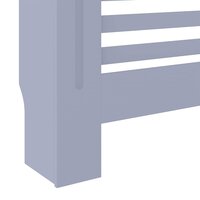 Radiatorombouw 78 cm MDF grijs 7