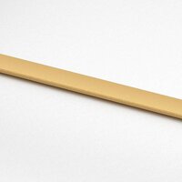 Schuifdeur 76x205 cm mat ESG-glas en aluminium goudkleurig 5