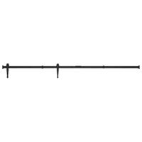 Ophangset voor minischuifdeur 152 cm koolstofstaal 2