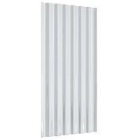 Dakpanelen 36 st 80x36 cm gegalvaniseerd staal groen 5