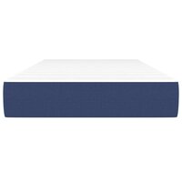 Pocketveringmatras medium 80x200x20 cm stof blauw 3