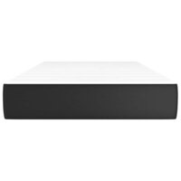 Pocketveringmatras medium 90x190x20 cm kunstleer zwart 3