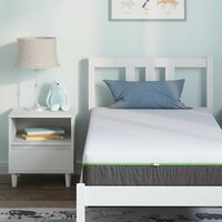 Matras Medium zacht 80 x 160 cm Wit en Grijs 7