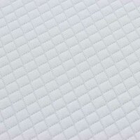 Matras Medium zacht 80 x 160 cm Wit en Grijs 9