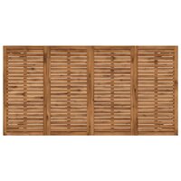 Tuin Bartafel Naturel en Zwart 196 x 100,5 x 105 cm 5