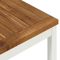 Tuin Bartafel Natuurlijk en Wit 196 x 100,5 x 105 cm 6