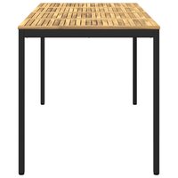 Tuin Bartafel Wit en zwart 196 x 100,5 x 105 cm 4