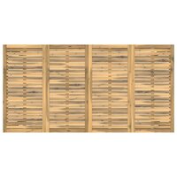 Tuin Bartafel Wit en zwart 196 x 100,5 x 105 cm 5