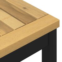 Tuin Bartafel Wit en zwart 196 x 100,5 x 105 cm 6