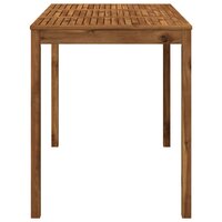 Tuin Bartafel Naturel 147 x 88,5 x 105 cm Massief Acaciahout 4