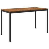 Tuin Bartafel NAARDEN Naturel en Zwart 180 x 88,5 x 105 cm 2
