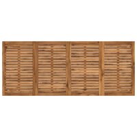 Tuin Bartafel NAARDEN Natuurlijk en Wit 196 x 80,5 x 105 cm 5