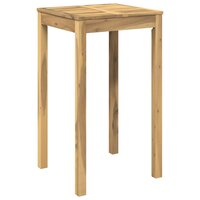 Tuin Bartafel Wit 60 x 60,5 x 105 cm Massief Acaciahout 2