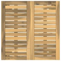 Tuin Bartafel Wit 60 x 60,5 x 105 cm Massief Acaciahout 4
