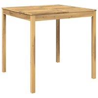 Tuin Bartafel Wit 110 x 108,5 x 105 cm Massief Acaciahout 2