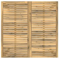 Tuin Bartafel Wit 110 x 108,5 x 105 cm Massief Acaciahout 4