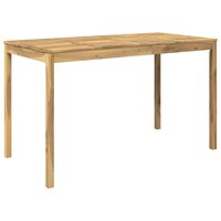 Tuin Bartafel Wit 180 x 88,5 x 105 cm Massief Acaciahout 2