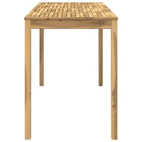 Tuin Bartafel Wit 196 x 80,5 x 105 cm Massief Acaciahout 4