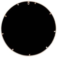 Tuinspiegel rond 60x2,5 cm ijzer zandkleurig 4