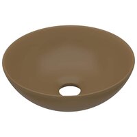Wastafel rond keramiek matcr&egrave;me 2