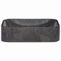 Gootsteen 40x40x10 cm marmer zwart 2