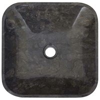 Gootsteen 40x40x10 cm marmer zwart 4