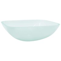 Wasbak 42x42x14 cm glas mat 2