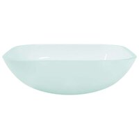 Wasbak 42x42x14 cm glas mat 3