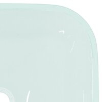 Wasbak 42x42x14 cm glas mat 5