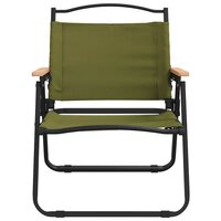 Campingstoelen 2 st 54x43x59 cm oxford stof groen 4