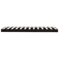 Bedframe massief grenenhout zwart 75x190 cm 6