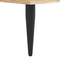 Bedframe zonder matras hout sonoma eikenkleurig 75x190 cm 8