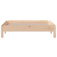 Bed stapelbaar 75x190 cm massief grenenhout 6