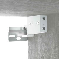 Hangkast 69,5x32,5x90 cm grijs sonoma eikenkleurig 7