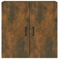 Wandkast 60x31x60 cm bewerkt hout gerookt eikenkleurig 3