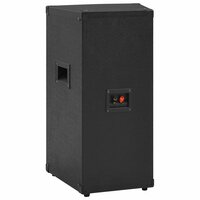 Hifi-podiumluidspreker passief 150 W 37x37x64 cm zwart 3