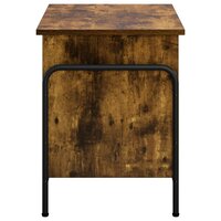 Opbergbox Gerookt eiken 80 x 40 x 49,5 cm Bewerkt hout 4