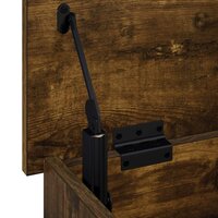 Opbergbox Gerookt eiken 80 x 40 x 49,5 cm Bewerkt hout 6