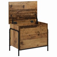 Opbergbox Oud hout 80 x 40 x 49,5 cm Bewerkt hout 3