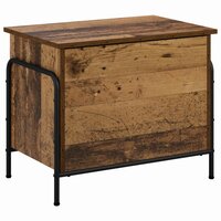 Opbergbox Oud hout 80 x 40 x 49,5 cm Bewerkt hout 5