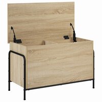 Opbergbox Sonoma Eiken 80 x 40 x 49,5 cm Bewerkt hout 3