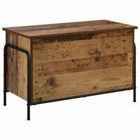 Opbergbox Oud hout 80 x 40 x 49,5 cm Bewerkt hout 2