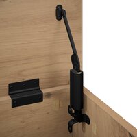 Opbergbox Artisanaal eiken 80 x 40 x 49,5 cm Bewerkt hout 6