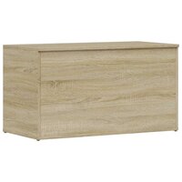 Opbergkist 84x42x46 cm bewerkt hout sonoma eikenkleurig 2