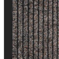 Deurmat 60x80 cm gestreept beige 4