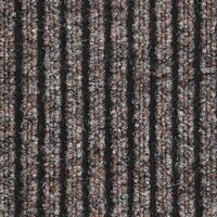 Deurmat 60x80 cm gestreept beige 5