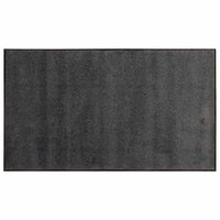 Deurmat Lichtgrijs 60 x 40 cm 100% Polyamide 2