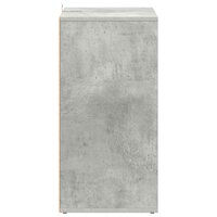Schoenenkast 60x35x70 cm bewerkt hout betongrijs 6