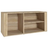 Schoenenkast 100x35x45 cm bewerkt hout sonoma eikenkleurig 2