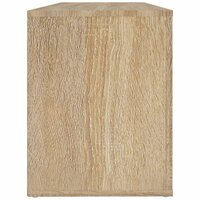 Schoenenkast 100x35x45 cm bewerkt hout sonoma eikenkleurig 6